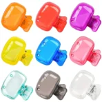 4PCS Travel Toothbrush Head Covers Toothbrush Protector Cap Brush Pod Case Protective Portable Plastic Clip For Household Travel - Image 5