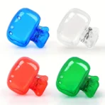 4PCS Travel Toothbrush Head Covers Toothbrush Protector Cap Brush Pod Case Protective Portable Plastic Clip For Household Travel - Image 2