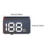 V9 car high-definition display KMH digital HUD windshield projection suitable for all automotive electronic components - Image 9