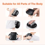 16-Head Fascia Gun High-Frequency Vibration Body Massage Gun Waist and Back  Massager Neck Shoulder Massager Muscle masajeador - Image 2