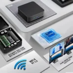 NEW MINI PC Windows 11 Intel Core i9 10980HK/intel N150 16GB RAM 1TB SSD WIFI 6 BT5.2 4K HD Mini Gaming office study Pc - Image 2