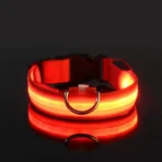 Dog Collar Nylon LED Night Safety Flashing Glow In The Dark Pet Dog Leash pet Dogs Luminous Fluorescent  dog accessories collar - Image 9