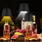 Wireless Bottle Table Lamp Touch Control of 3 Colors and Stepless Dimming Night Lamp For Bar Wine Bottles Decor Desk Lights - Image 6