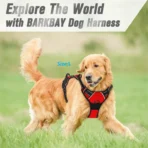 No Pull Dog Harness Front Clip Heavy Duty Reflective Easy Control Handle for Large Dog Walking - Image 4