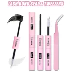 Lash Bond and Seal 10ml for Lash Clusters Super Hold Long-Lasting Non-Irritating Eyelash Glue for DIY at Home - Image 2