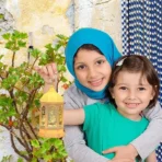 1-10PCS 2026 Ramadan Vintage Castle Candle Holder Middle Eastern Lantern Creative Handheld Lantern Electronic Candle Decoration - Image 5