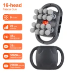 16-Head Fascia Gun High-Frequency Vibration Body Massage Gun Waist and Back  Massager Neck Shoulder Massager Muscle masajeador - Image 8
