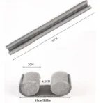 Hot Sell Flexible Door Bottom Sealing Strip Stopper Door Weatherstrip Guard Wind Dust Blocker Sealer Stopper Door Seal - Image 6
