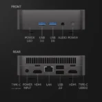 NEW MINI PC Windows 11 Intel Core i9 10980HK/intel N150 16GB RAM 1TB SSD WIFI 6 BT5.2 4K HD Mini Gaming office study Pc - Image 5