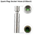 Spark Plug Socket Wrench Adapter 14mm 16mm Install Replace Repair Kit Swivel Torque Magnetic Remove Removal Gap Tool Car AUTO - Image 8