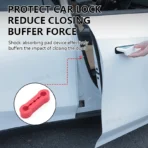 SEAMETAL 4pcs Universal Car Door Lock Damper Buffer Sillcone Deadener Seal Shock Absorber Noise Insulation for Car Accessories - Image 4