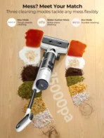 【M3 Upgraded】Laresar M5 Cordless Wet Dry Vacuum Cleaner, Air Dry Edge Brush 48min Upright Stick Vacuum Mop Floor Home Appliance - Image 5
