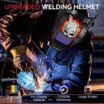 ARCCAPTAIN Welding Helmet Auto Darkening Welding Mask 4 Sensors 1/25000s For TIG MIG ARC Welder Machine Large View True Color - Image 2