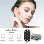 Silicone Jaw Exerciser Facial Toner & Jawline Fitness Ball Neck Toning Equipment Facial Beauty Tool Double Chin Exerciser - Image 2