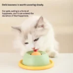Pet Lick Mat Yogurt Licking Plate Slow Feeder For Dogs & Cats - Interactive Snack Bowl Promotes Dental Health Pet Licking Mat' - Image 2