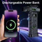 Powerful Violent Fan 1000000RPM Turbo Air Blower 380G Thrust High Speed Brushless Turbo Jet Blower With LED Lighting - Image 3