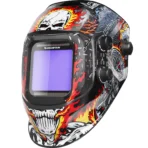 ARCCAPTAIN Welding Helmet Auto Darkening Welding Mask 4 Sensors 1/25000s For TIG MIG ARC Welder Machine Large View True Color