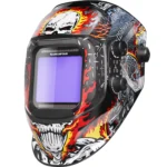 ARCCAPTAIN Welding Helmet Auto Darkening Welding Mask 4 Sensors 1/25000s For TIG MIG ARC Welder Machine Large View True Color