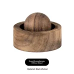 Car & Home Essential Oil Diffuser - Made of Wood Mini Cute Natural Fragrance Diffuser Suitable for Bedroom Living Room Bathroom - Image 9