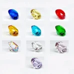 10Pcs Crystal Diamond Multi-color, Home Decor Wedding Decoration, Children's Birthday Table Setting, Diamond Shaped Paperweights - Image 7