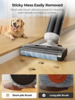 【M3 Upgraded】Laresar M5 Cordless Wet Dry Vacuum Cleaner, Air Dry Edge Brush 48min Upright Stick Vacuum Mop Floor Home Appliance - Image 3