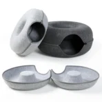 B-Tunnel Donut Cat Bed Interactive Tunnel Pet Felt Indoor Toys Cats House Kitten Training Toy Cat Kennel Cat Accessories - Image 5