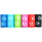 120 Rolls Dog Poop Bag Outdoor Cleaning Poop Bag Outdoor Clean Pets Supplies for Dog 15Bags/Roll Refill Garbage Bag Pet Supplies - Image 2