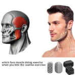 Silicone Jaw Exerciser Facial Toner & Jawline Fitness Ball Neck Toning Equipment Facial Beauty Tool Double Chin Exerciser - Image 4