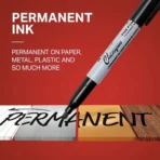 12pcs permanent marker set, quick drying and fade resistant fine dot marking, suitable for wood, plastic, paper, metal, etc. - Image 5