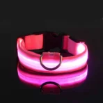 Dog Collar Nylon LED Night Safety Flashing Glow In The Dark Pet Dog Leash pet Dogs Luminous Fluorescent  dog accessories collar - Image 13