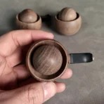 Car & Home Essential Oil Diffuser - Made of Wood Mini Cute Natural Fragrance Diffuser Suitable for Bedroom Living Room Bathroom - Image 5