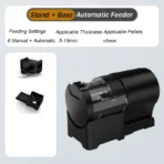 Automatic Fish Feeder With Timer IP66 Waterproof Auto Fish Tank Feeder 100ml Capacity Food Dispenser For Fish/Turtle - Image 7