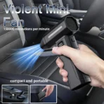 X8 Brushless Turbo Jet Fan Blower 150000RPM Powerful Electric Air Blower Vacuum Dust Cleaner Portable Dust Cleaner Violent Fan - Image 2