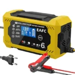 Car Battery Charger 6A 12V Car and Motorcycle Battery Charging Device Lead-acid Battery Smart Repair LCD Display - Image 7