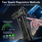 Powerful Violent Fan 1000000RPM Turbo Air Blower 380G Thrust High Speed Brushless Turbo Jet Blower With LED Lighting - Image 2