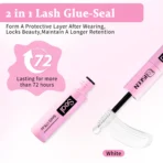 Lash Bond and Seal 10ml for Lash Clusters Super Hold Long-Lasting Non-Irritating Eyelash Glue for DIY at Home - Image 5