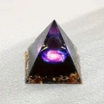 1pc Relieve Stress and Attract Wealth with Our Homeopathic Amethyst Crystal Ball Pyramid, Raw Stone Stone Home Decoration - Image 3