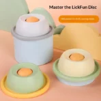 Pet Lick Mat Yogurt Licking Plate Slow Feeder For Dogs & Cats - Interactive Snack Bowl Promotes Dental Health Pet Licking Mat'
