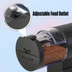 Automatic Fish Feeder With Timer IP66 Waterproof Auto Fish Tank Feeder 100ml Capacity Food Dispenser For Fish/Turtle - Image 5