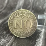 1PC Bronze Yes or No Commemorative Coin Souvenir Non-currency Coins Game Prop Challenge Coins Collection Decoration Crafts - Image 5