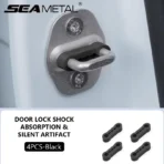 SEAMETAL 4pcs Universal Car Door Lock Damper Buffer Sillcone Deadener Seal Shock Absorber Noise Insulation for Car Accessories