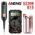 Multimeter Tester Pen Suit ANENG Multimeters 1999 Counts 24-250V Voltage Detector Meter Diagnostic Breakpoint Finder - Image 9
