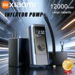 Xiaomi HOT 12000mAh Wireless Portable Car Air Pumps Compressor 12V 150PSI Electric Tire Inflator Pump For Car Motorcycle Balls