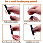 Newest Air Pressure Pump Wine Bottle Opener Portable Stainless Steel Pin Easy Cork Remover Corkscrew for Home Party Wine Lovers - Image 5