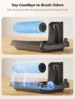 【M3 Upgraded】Laresar M5 Cordless Wet Dry Vacuum Cleaner, Air Dry Edge Brush 48min Upright Stick Vacuum Mop Floor Home Appliance - Image 4