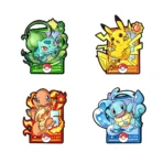 4pcs Cartoon Charmander Enamel Pins Metal Brooches Lapel Badges for Backpack Clothes Jewelry Accessory Gift for Friends - Image 4