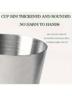 1pc Stainless Steel Double-Headed Measuring Cup, Stainless Steel Measuring Cup, Liquid Measuring Cup, Professional Cocktail Double-Headed Measuring Cup, Cocktail Mixer, Cocktail Glass, Water Cup, Essential For Summer, Precise Beverage Measurement Tool, Su - Image 5