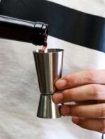 1pc Stainless Steel Double-Headed Measuring Cup, Stainless Steel Measuring Cup, Liquid Measuring Cup, Professional Cocktail Double-Headed Measuring Cup, Cocktail Mixer, Cocktail Glass, Water Cup, Essential For Summer, Precise Beverage Measurement Tool, Su - Image 6
