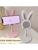 1pc Foldable Desktop Phone Stand, Adjustable Height, Portable Phone Holder, Essential For Women Travel And Kitchen, Compatible With All Phones