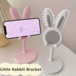 1pc Foldable Desktop Phone Stand, Adjustable Height, Portable Phone Holder, Essential For Women Travel And Kitchen, Compatible With All Phones
